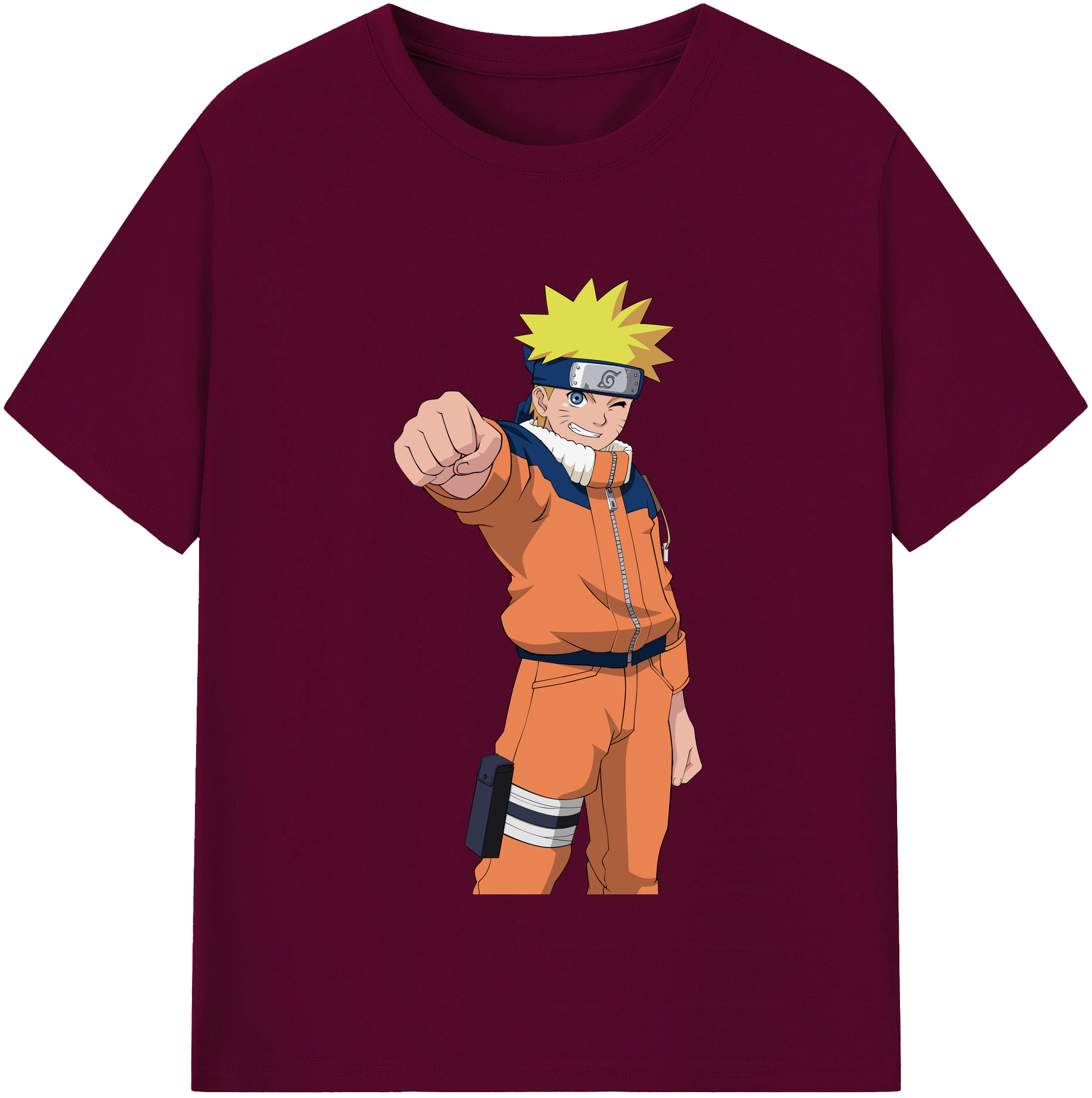 NARUTO -ナルト- うずまき ナルト Uzumaki Naruto レディースカジュアルプリントTシャツ（綿100％）